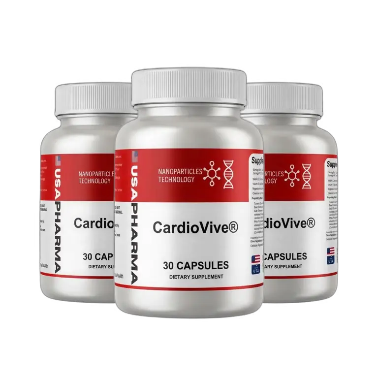 Cardiovive  3 bottles